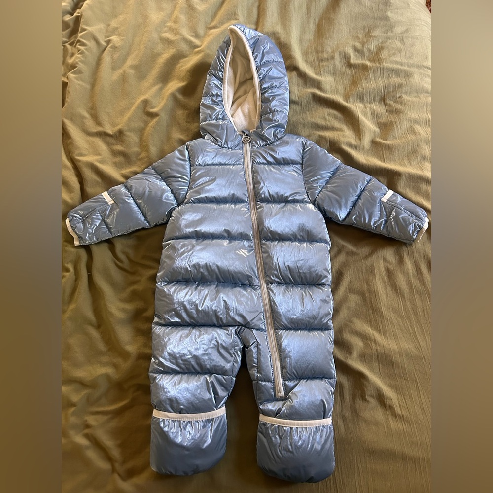 Baby MK puffer snowsuit